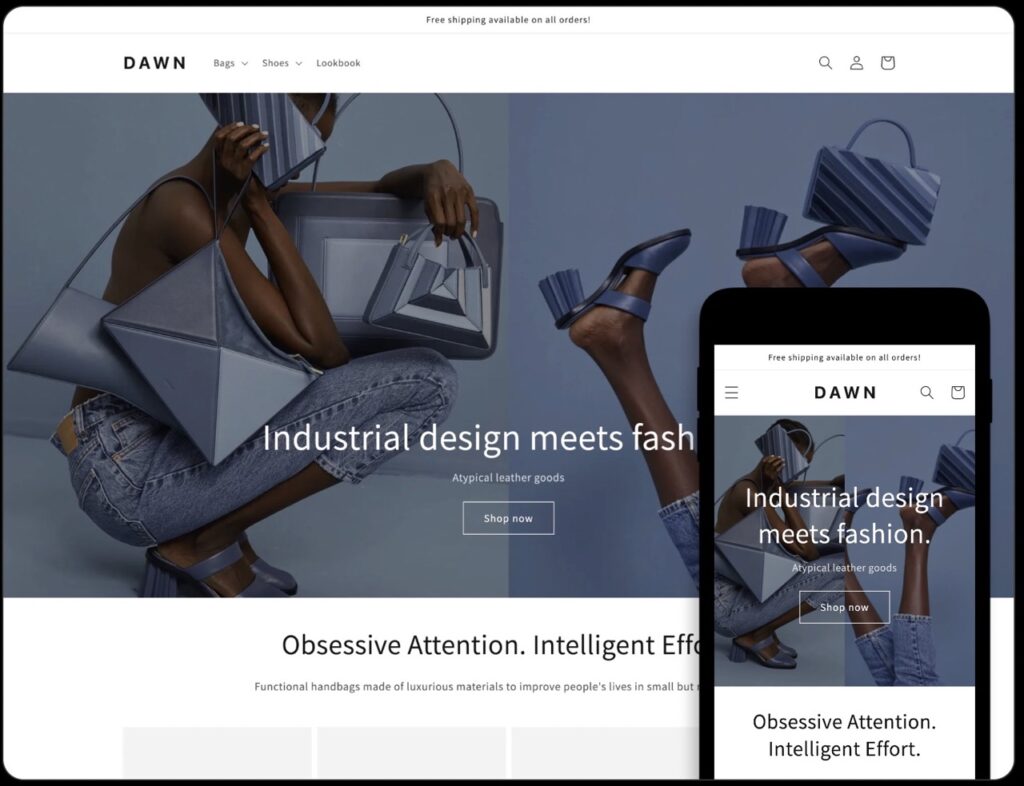 Theme Shopify Dawn