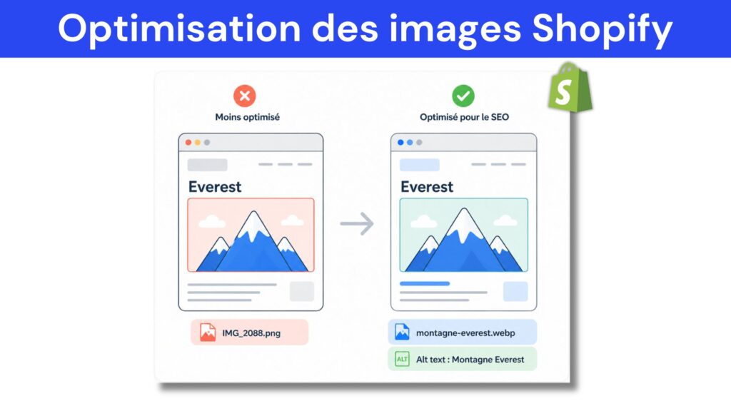 optimisation images shopify